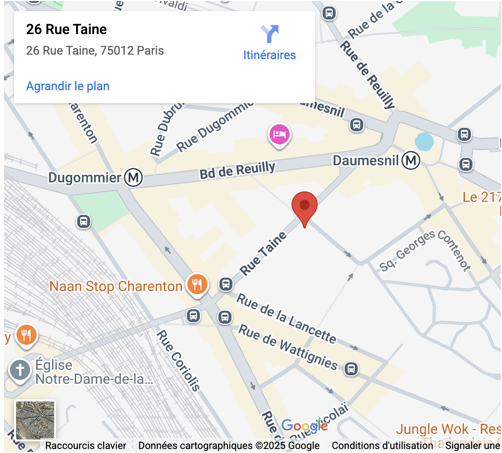 Notre salle à Paris Alesia